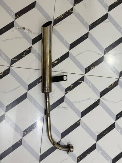 straight pipe exhaust for bike
