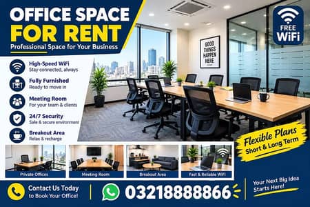 Co-Working Space/Full Hall + Rooms Available
