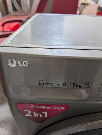 LG WASHING MACHINE 2 IN 1 WASHER +DRYER