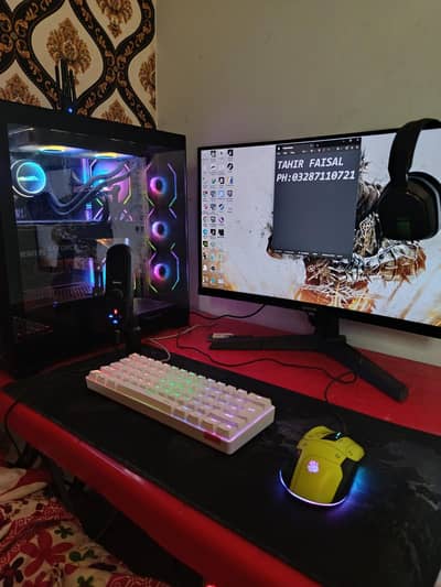 Full High End RGB Gaming Setup | Gaming pc with 3080 and ryzen 5 5600x