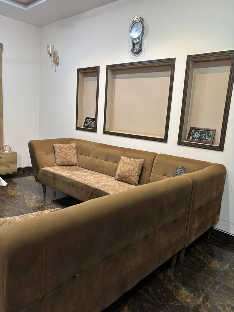 L Shape Sofa Set 4