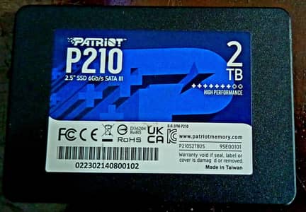 Patriot Taiwan 2TB SSD for sell Slightly used