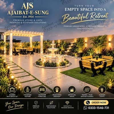 AJS DECOR | PREMIUM INTERIOR / EXTERIOR / GARDEN SOLUTIONS | Est. 1954