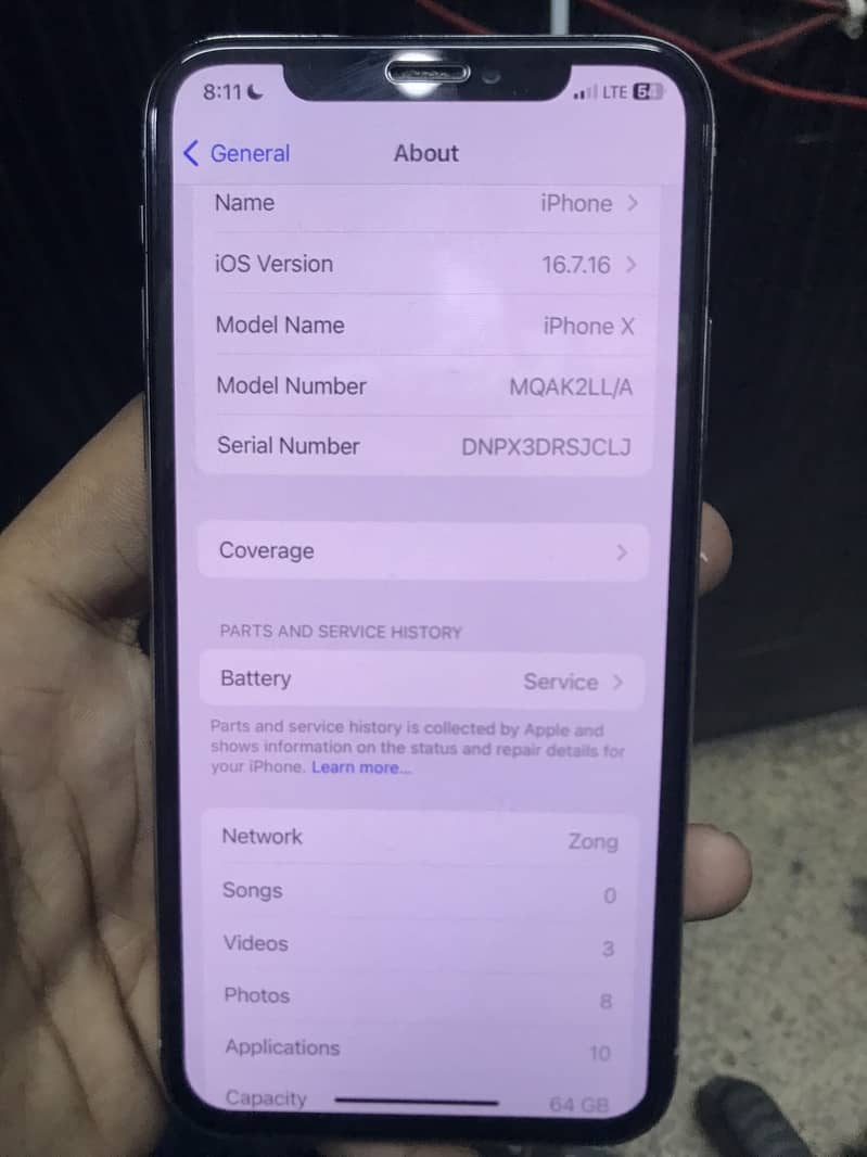 Apple iPhone X 5