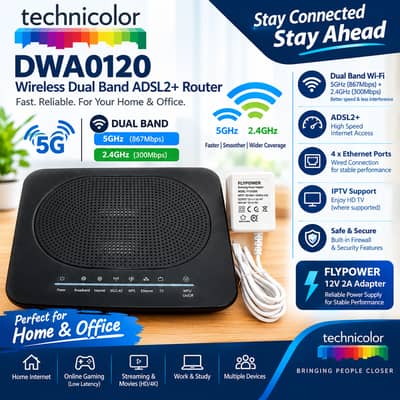 Dual Band 5GHz Gigabit Router - Complete Box Pack