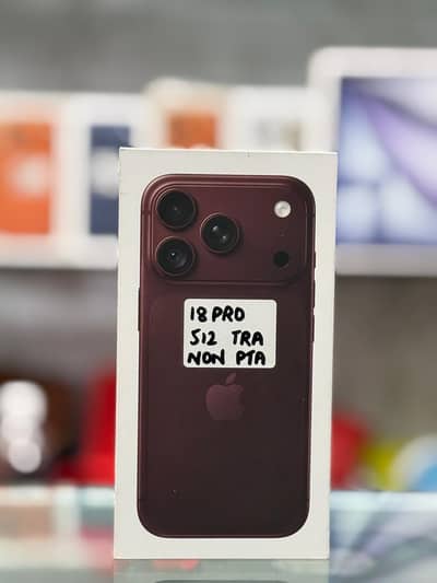 Apple iPhone Other Model 18 pro Burgandi 512 gb Boxpack Nonactive