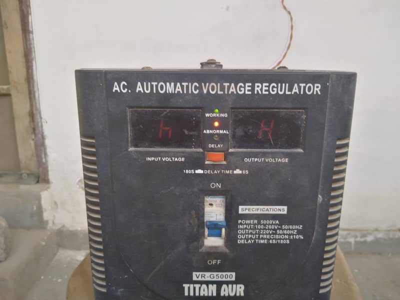 AC Automatic voltage steplizer (stablizer) 2