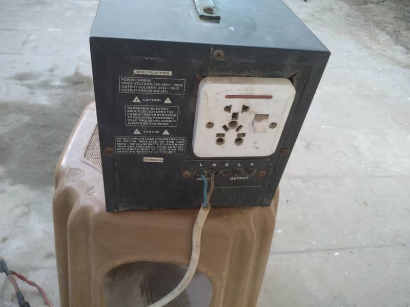 AC Automatic voltage steplizer (stablizer) 4