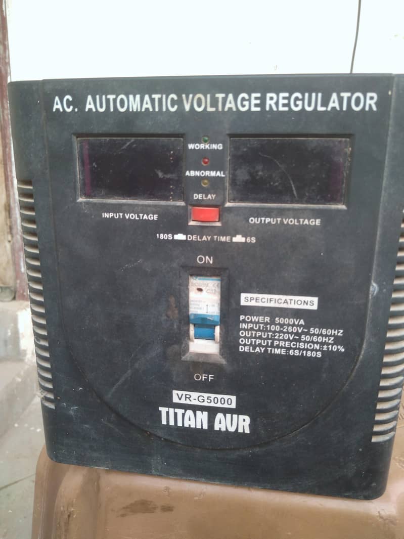 AC Automatic voltage steplizer (stablizer) 17