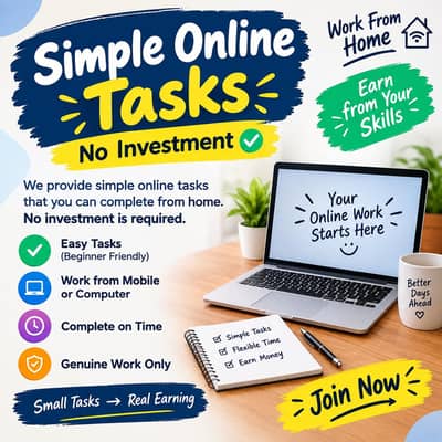 simple online work without investment