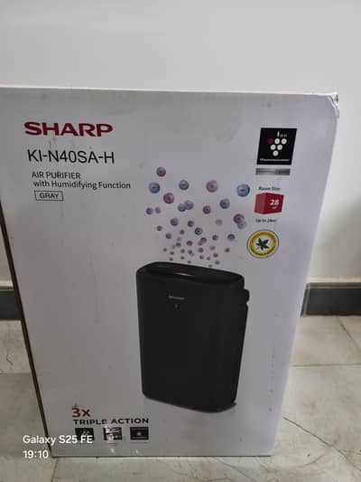Sharp KI-N40SA-H Air Purifier with Humidifier