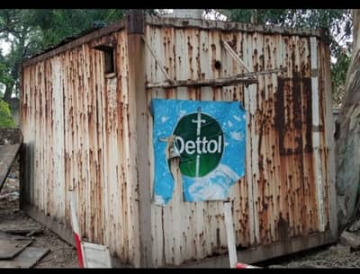 iron container and iron fuel tank