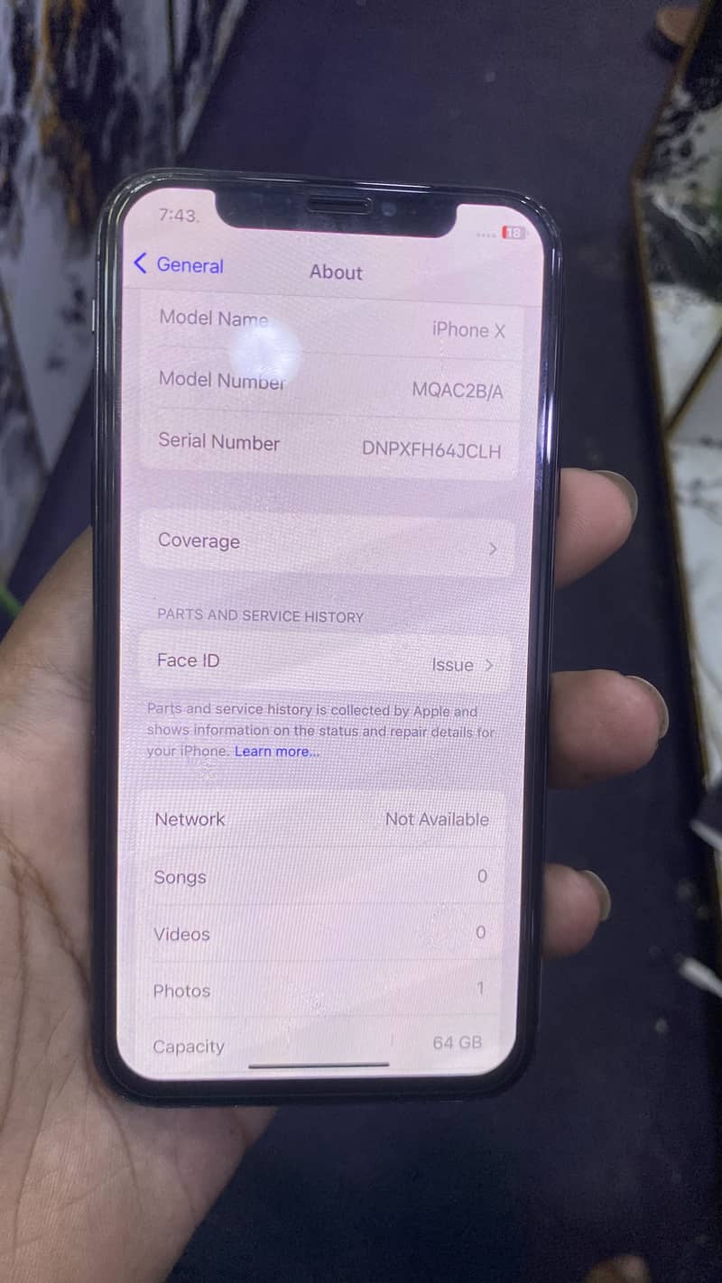 Apple iPhone X 7