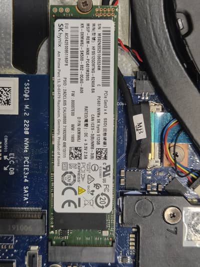 Sk Hynix 512Gb nvme M. 2 SSD