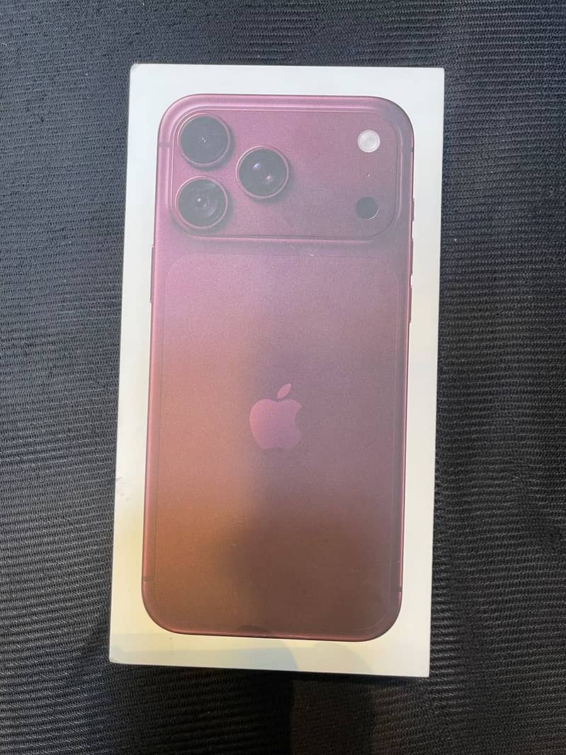 iPhone 18 Pro Max 256GB Non PTA Brand New 2