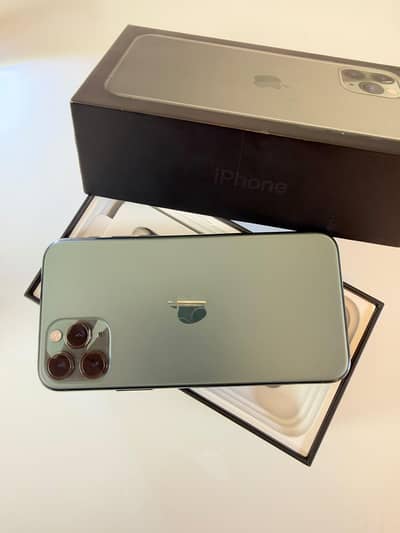 Apple iPhone 11 Pro with box 64gb green colour