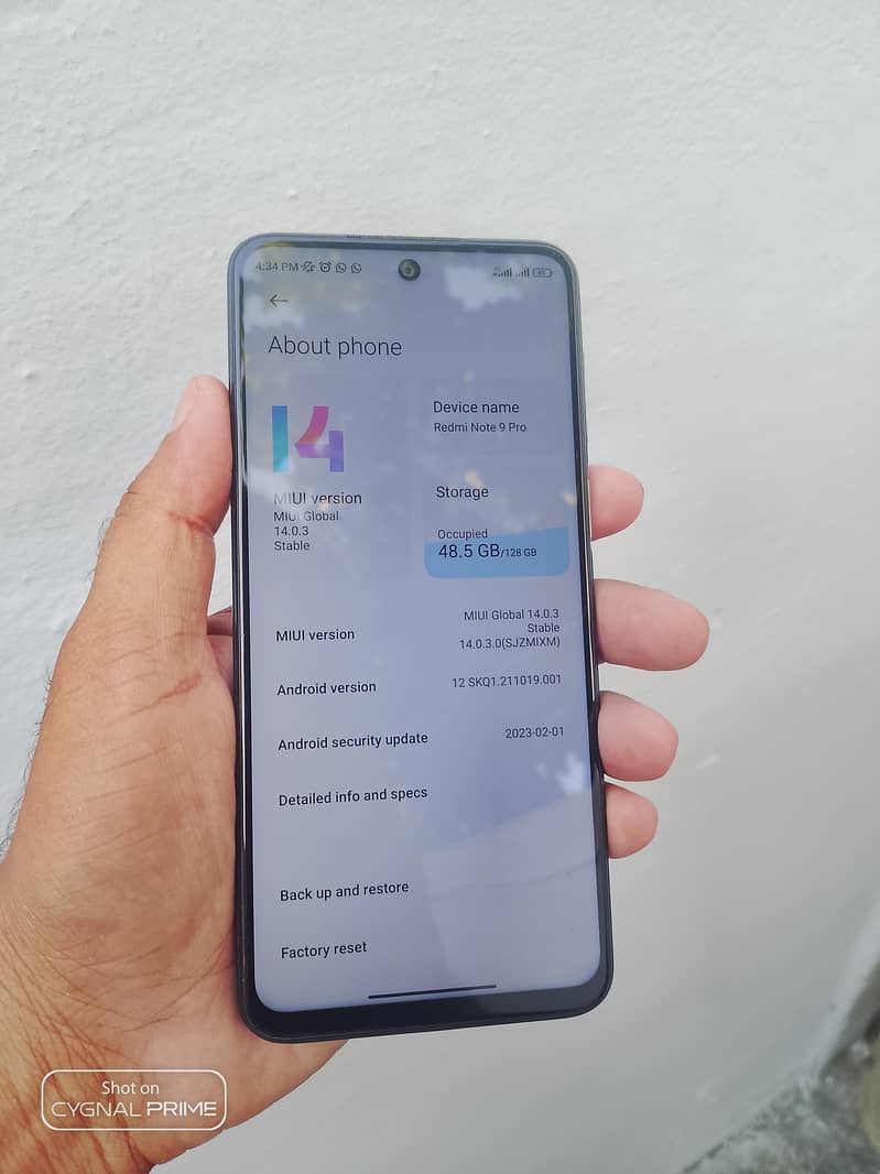 Xiaomi Redmi Note 9 Pro 9