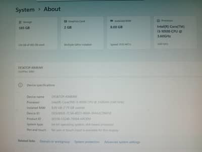 Gaming PC Dell Core i3 10th-Gen DDR4 RAM/NVME M2/Nvidia P400