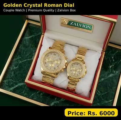 Luxury Premium Watches & Golden Couple Watches