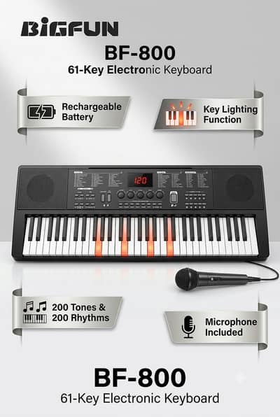 For sale piano big fun 800