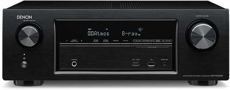 Denon AVR-X1200W 7.2 Channel AV Receiver | Dolby Atmos | 4K| Bluetooth