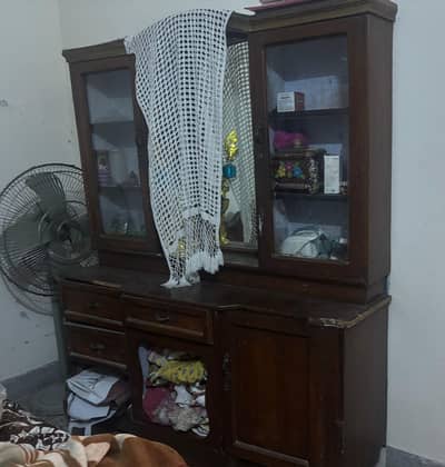 wooden dressing table