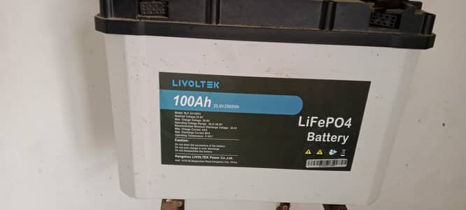 100 AH Battery with 2 years warranty
