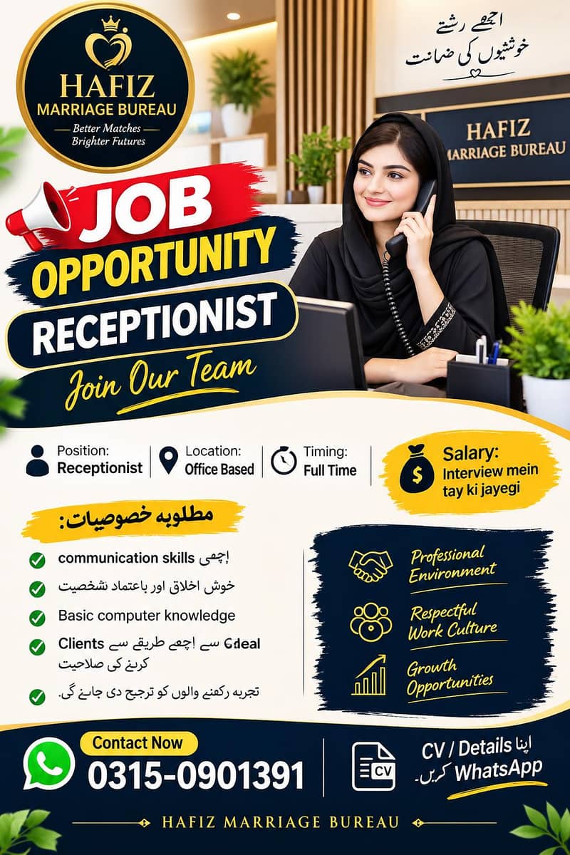 receptionist 0