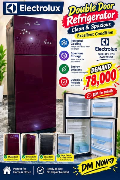 Full size refrigerator Looking good