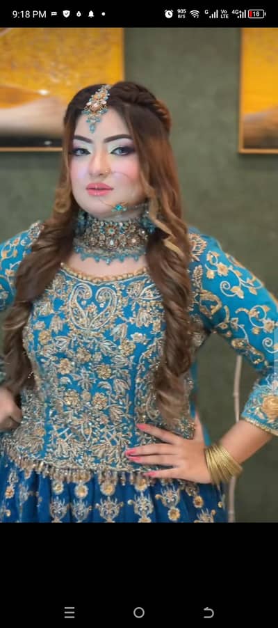 kasheez bridal dress