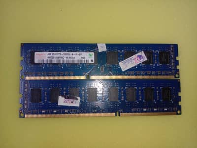 8gb(4gb*2) DDR3 Ram for Sale! Almost new!