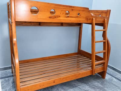 دیار لکڑی(ka bunker bed )