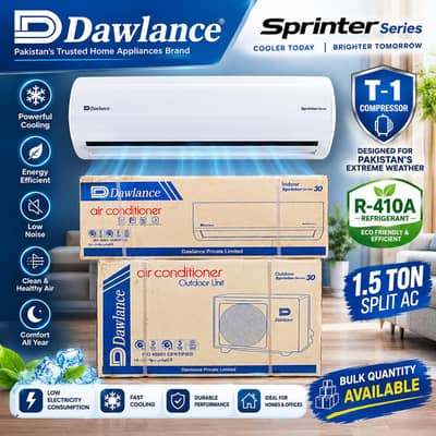 Sprinter X T-1  Inverter 1.5 Ton Inverter Split AC