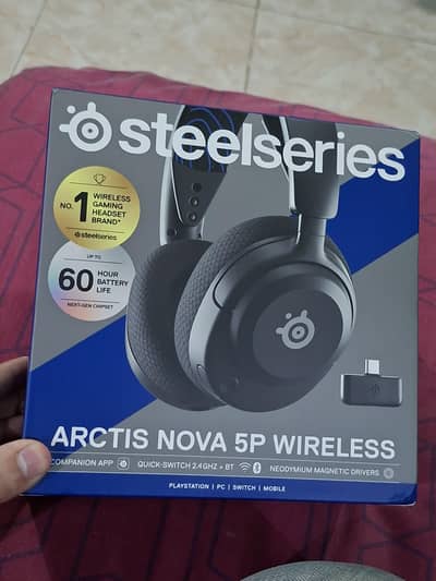 SteelSeries Arctis Nova 5P Wireless Headset for Sale