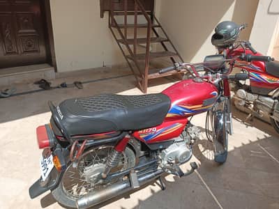 Hi-speed Sr70 motorbike