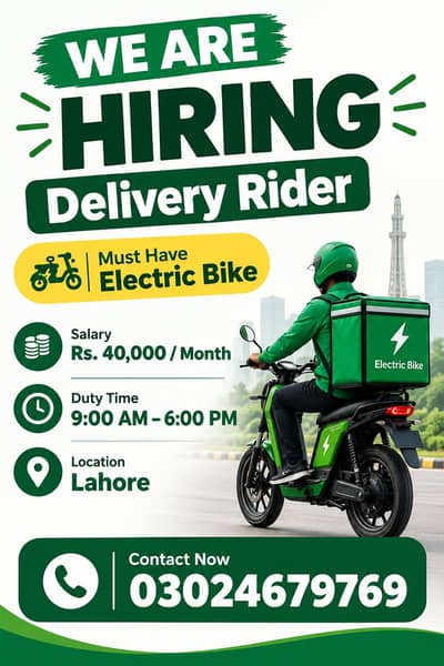 delivery rider