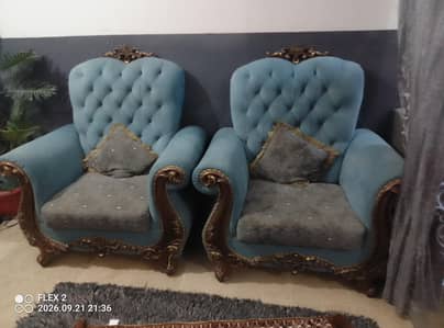 sofa plus small table