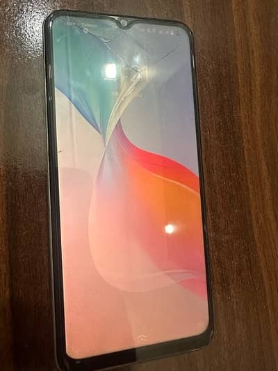 Vivo Y21 with original box charger
