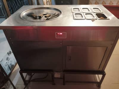 ice cream rolls machine
