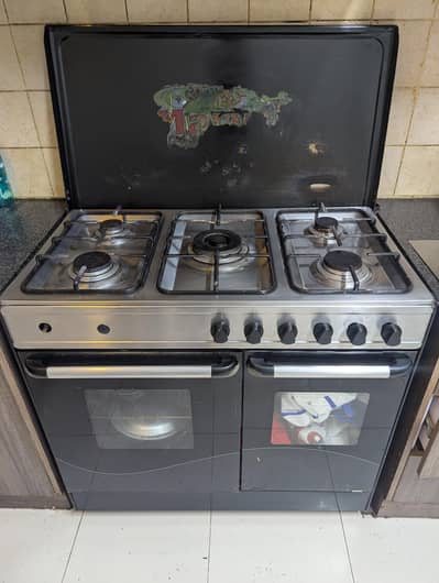 5 Burner Cooking Range