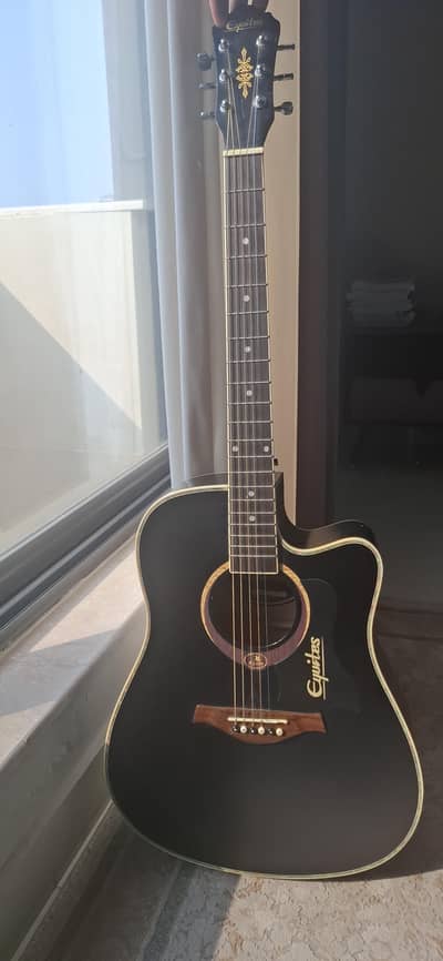 semi acoustic guitar