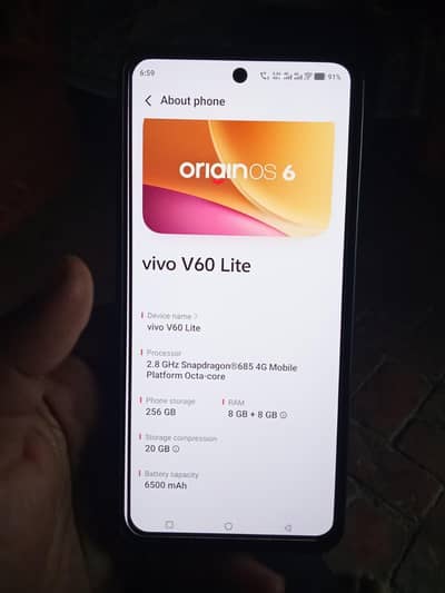Vivo V60 lite 4G 8/256