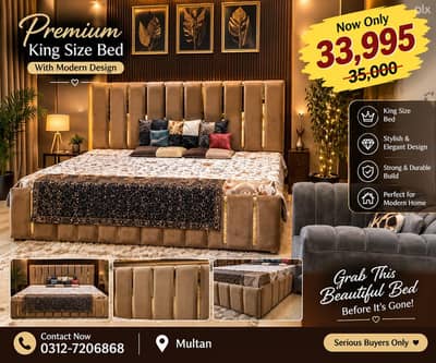 king size double bed