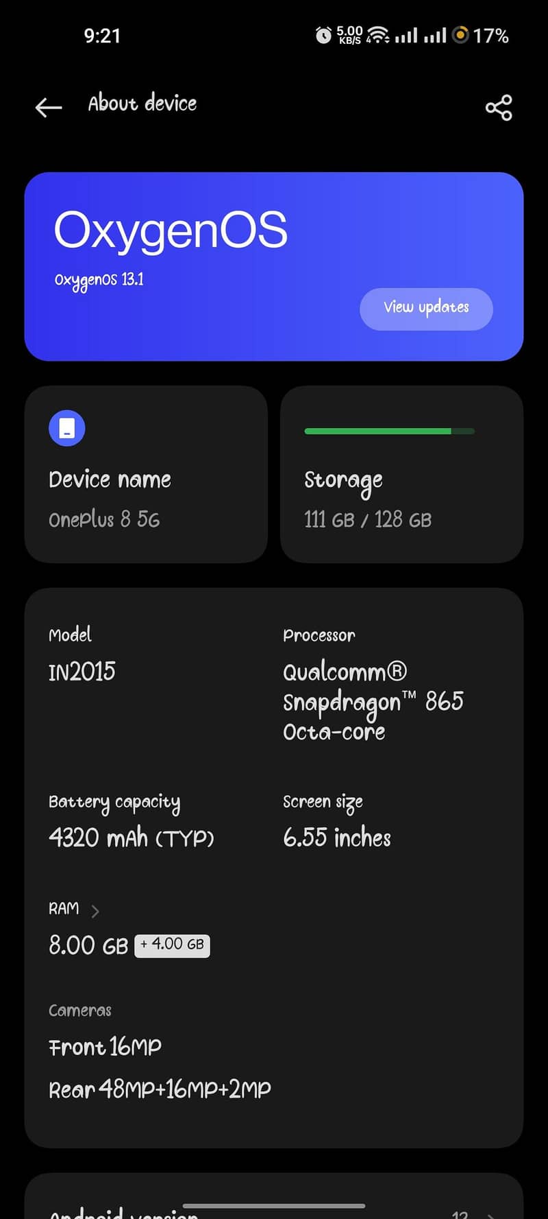 One Plus 8 1
