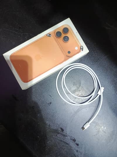 Apple iPhone 17 Pro Max (JV) With box & charge what's app 0316-0009277