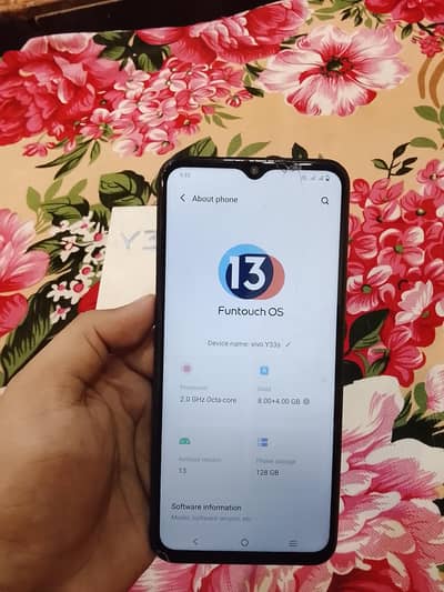 VIVO Y33s 8+4/128 PTA APPROVED FOR SALE