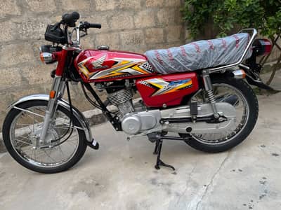 Honda 125 Model 2025 All Punjab number
