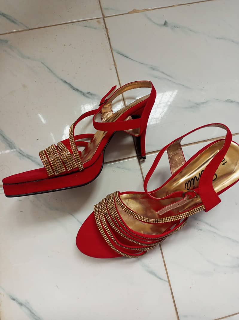 red fancy heels 2