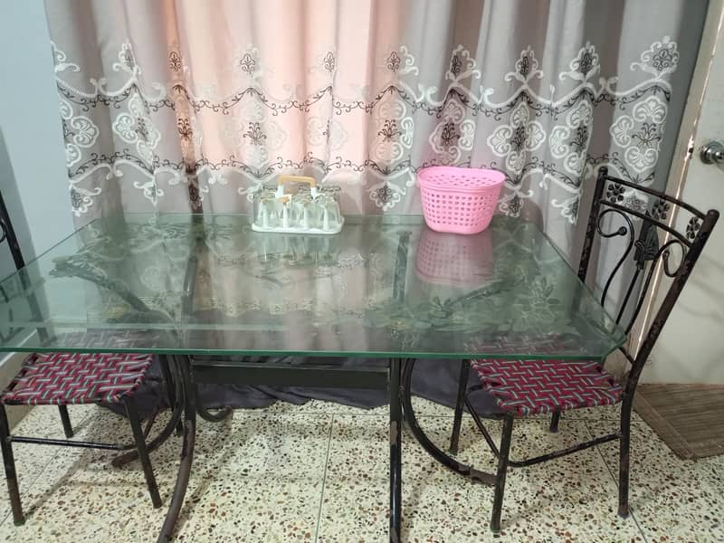 DINING TABLE with chairs 2