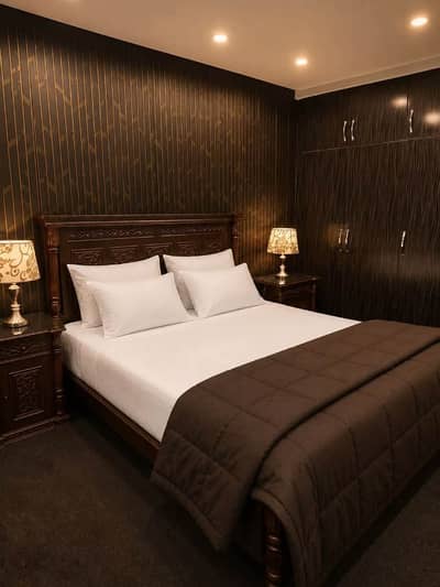 Daily Basis Apartment & Rooms Per day Perweek Short stay Available in E-11 Islamabad